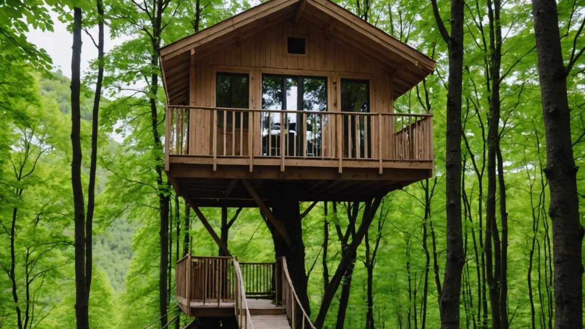 Dormez perchés en Auvergne : Découvrez l’expérience d’une nuit inoubliable en cabane dans les arbres