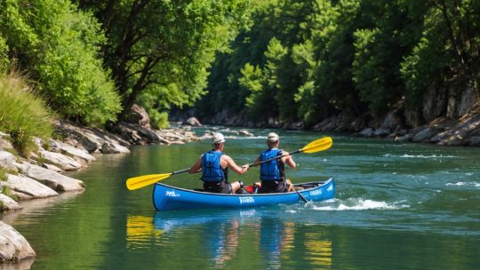 Top Parcours de Canoë en Ardèche pour les Fitness Addicts: Aventure et Entraînement en Pleine Nature!