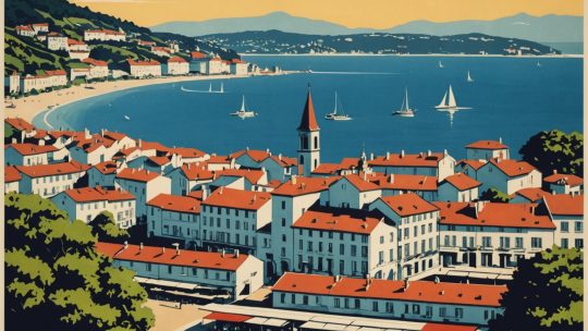 Décoration Murale Unique: Explorez Le Charme de Saint-Jean-de-Luz Avec Nos Affiches Vintage et Modernes